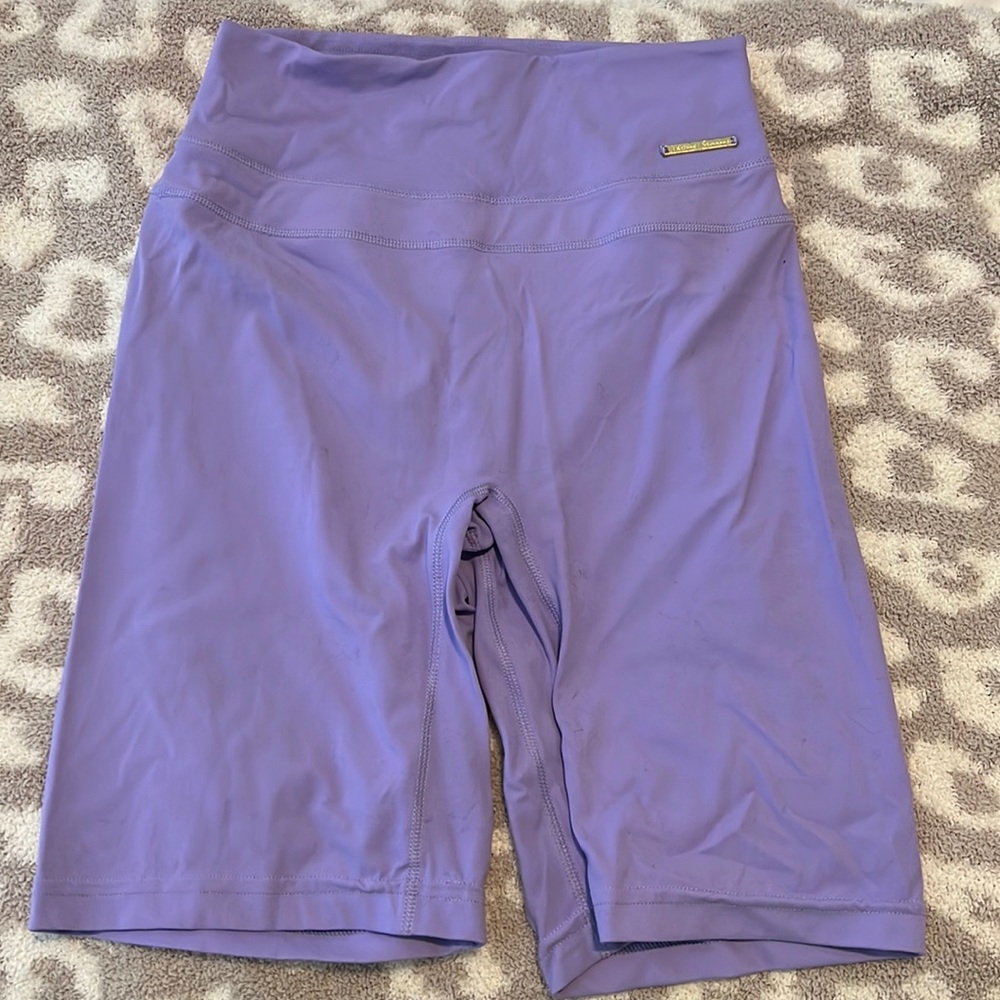 Gymshark Lavender Purple Bike Shorts